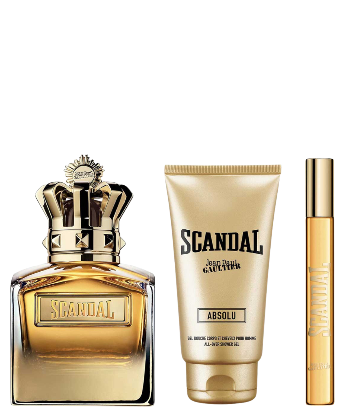 Jean Paul Gaultier ‘Scandal Absolu’ Eau de Parfum 100 mL + Shower Gel + 10 mL | Set de Regalo para Caballero