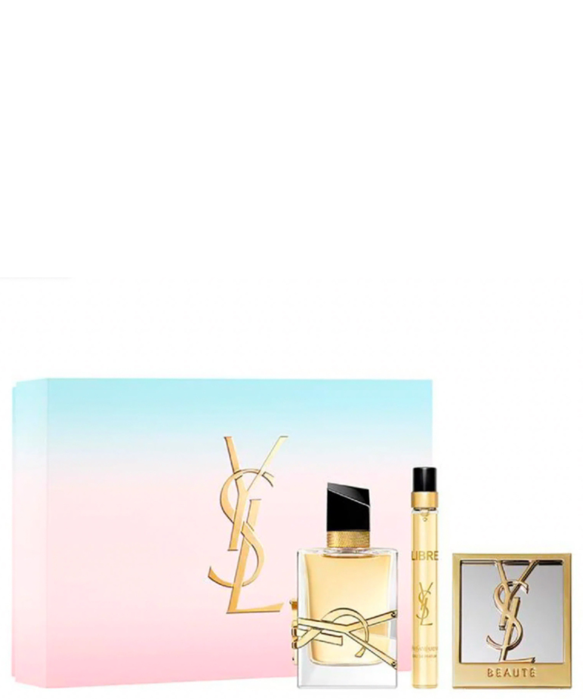 Yves Saint Lauren ‘Libre’ Eau de Parfum 50 mL + 10 mL + Espejo | Set de regalo para Dama *Pre-Order*