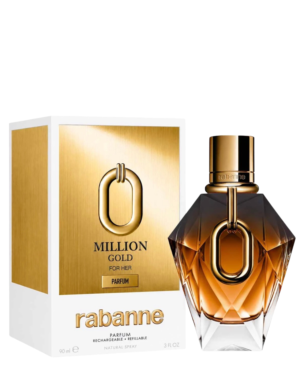 Paco Rabanne ‘Million Gold For Her’ Parfum 90 mL | Perfume para Dama
