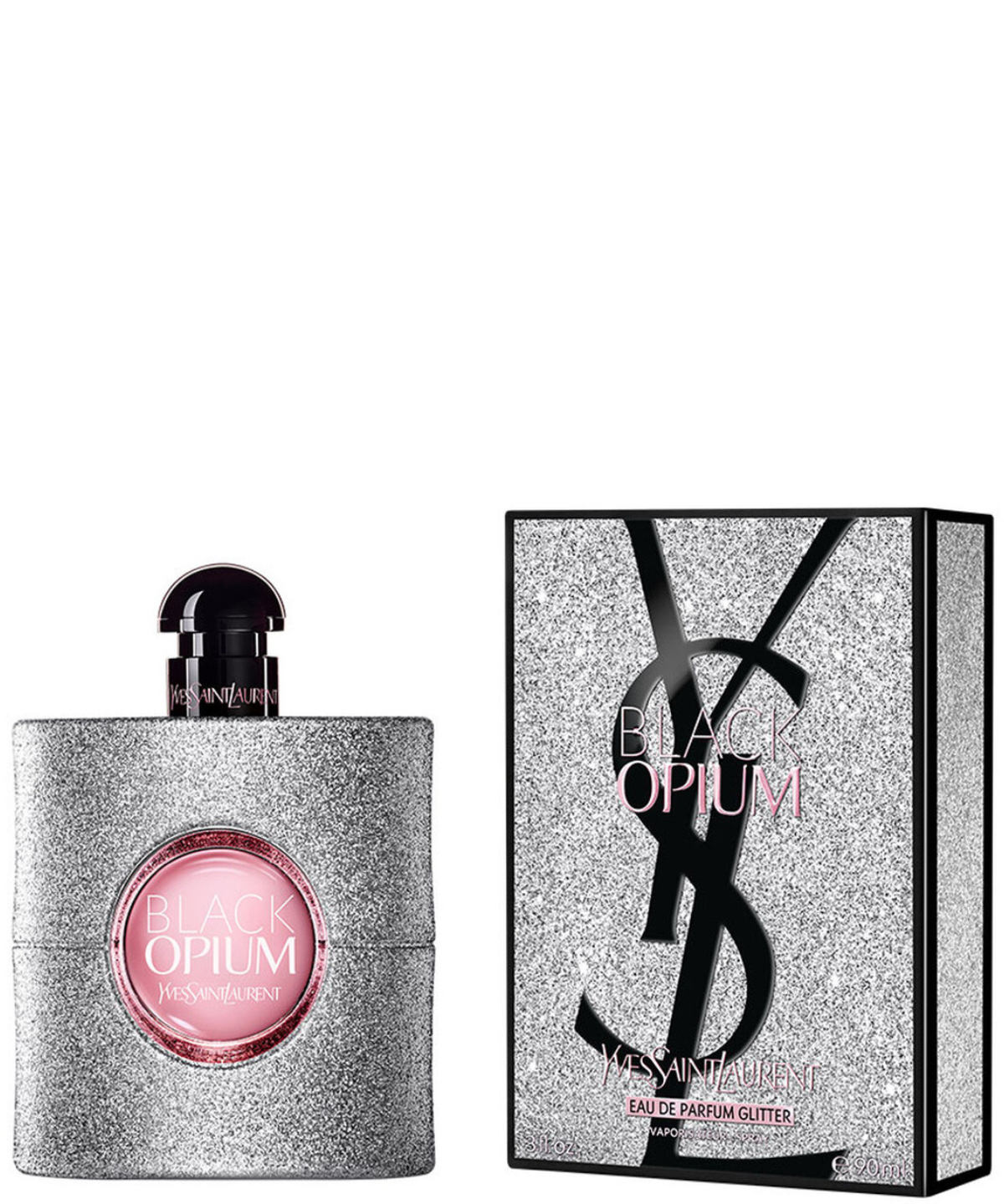 Yves Saint Lauren ‘Black Opium Glitter’ Eau de Parfum 90 mL | Perfume para Dama *Pre-Order*