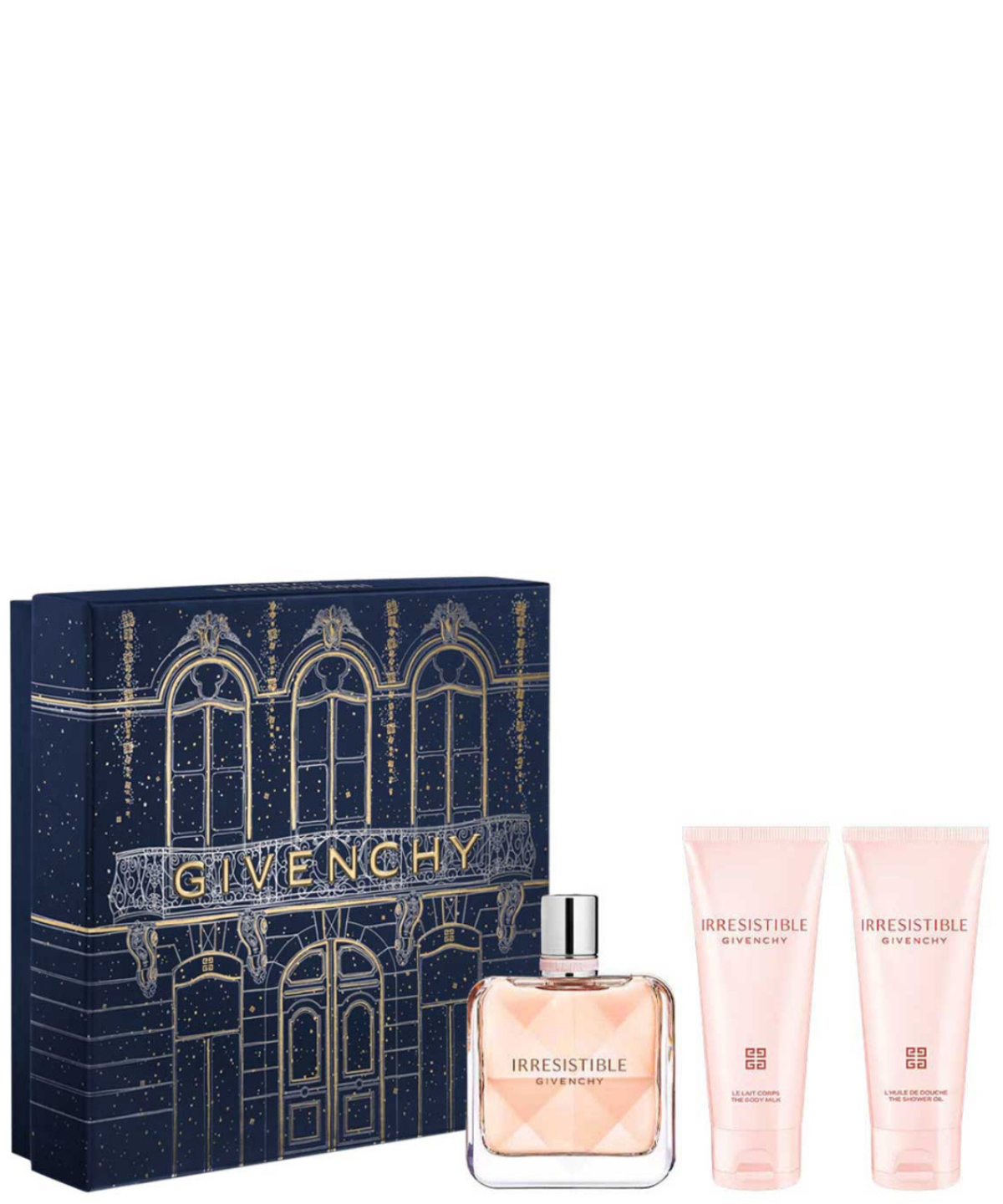 Givenchy ‘Irresistible’ Eau de Parfum 80 mL + Body Milk + Shower Oil | Set de regalo para Dama