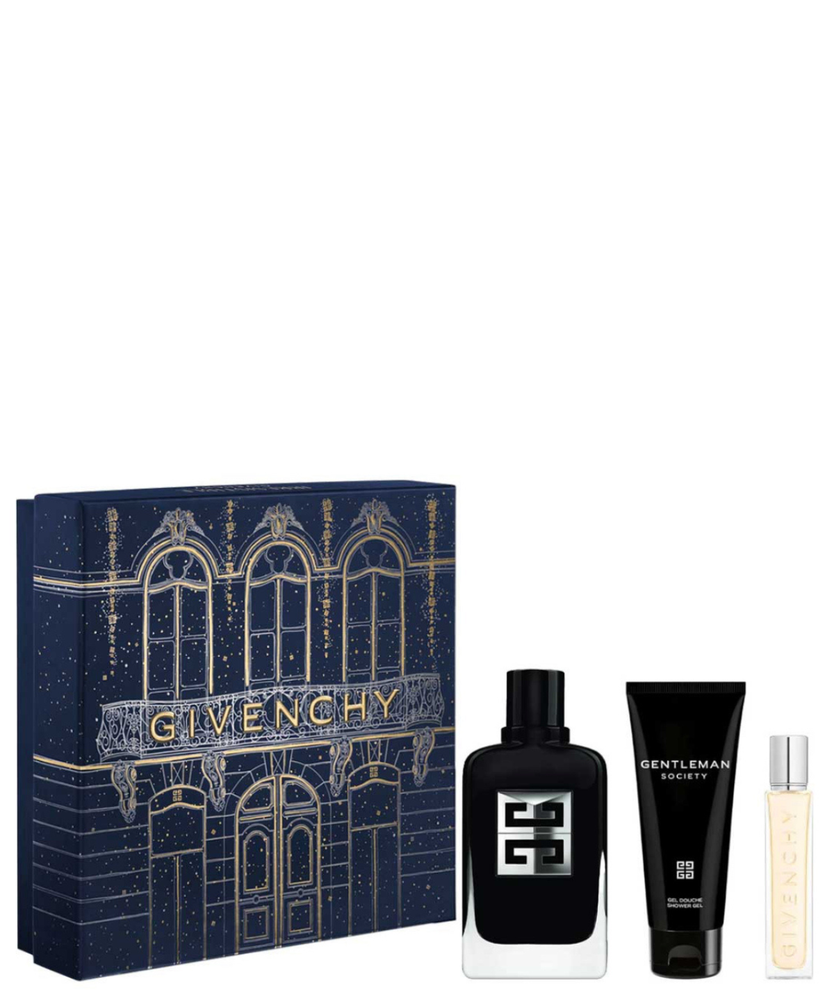 Givenchy ‘Gentleman Society’ Eau de Parfum 100 mL + Shower Gel + 12.5 mL | Set de regalo para Caballero
