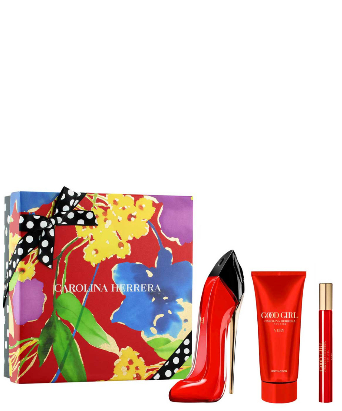 Carolina Herrera ‘Very Good Girl’ Eau de Parfum 80 mL + Body Lotion + 10 mL | Set de regalo para Dama