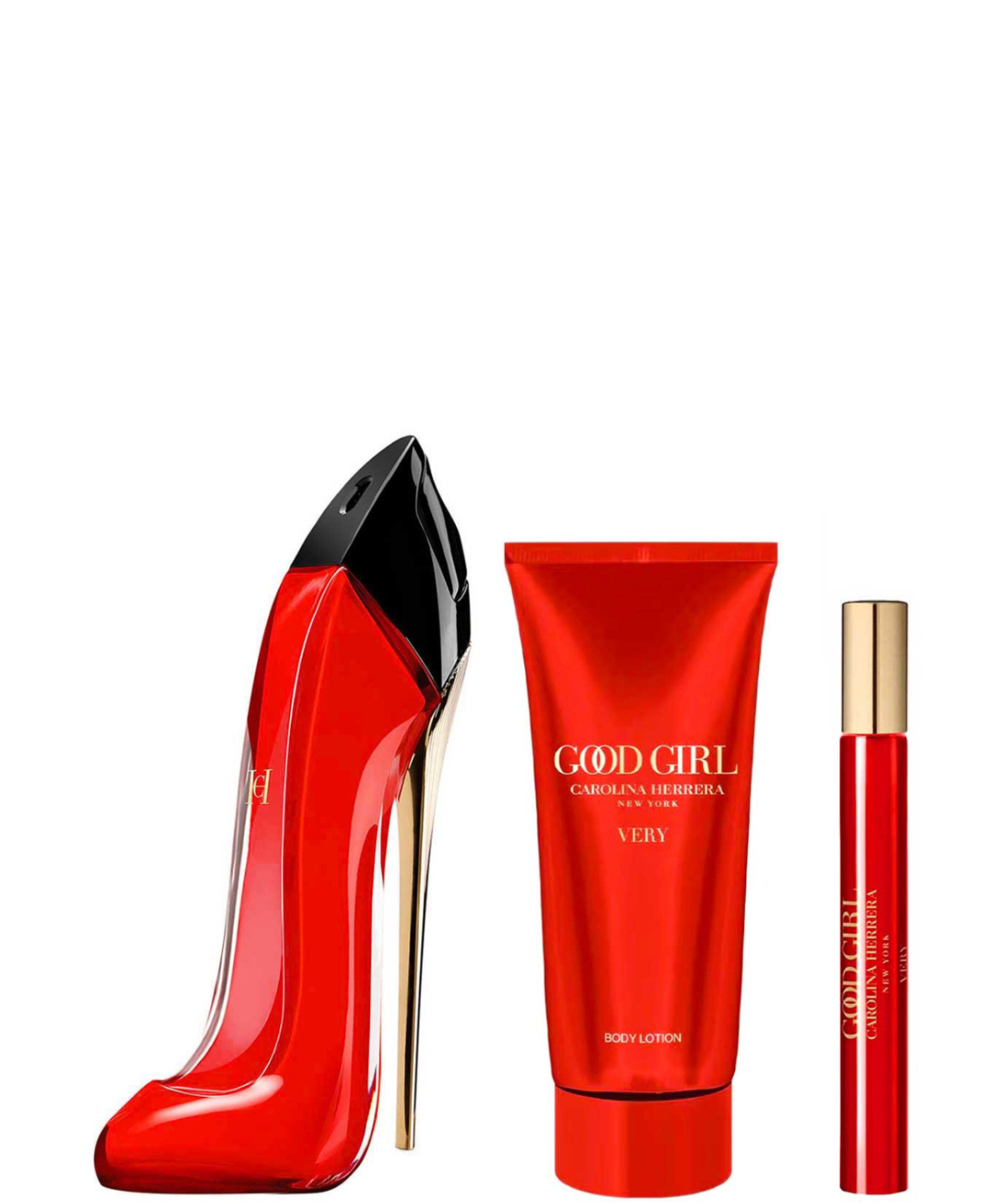 Carolina Herrera ‘Very Good Girl’ Eau de Parfum 80 mL + Body Lotion + 10 mL | Set de regalo para Dama