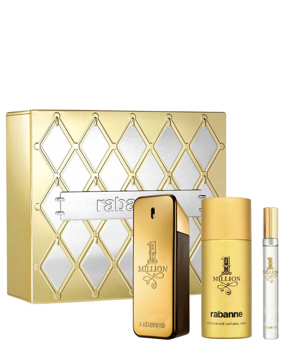 Paco Rabanne ‘1 Million’ Eau de Toilette 100 mL + Desodorante + 10 mL