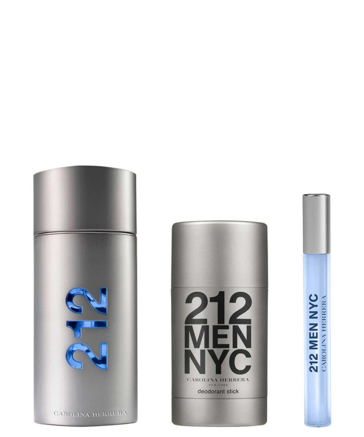 Carolina Herrera ‘212 Men NYC’ Eau de Toilette 100 mL + Desodorante + 10 mL | Set de regalo para Caballero