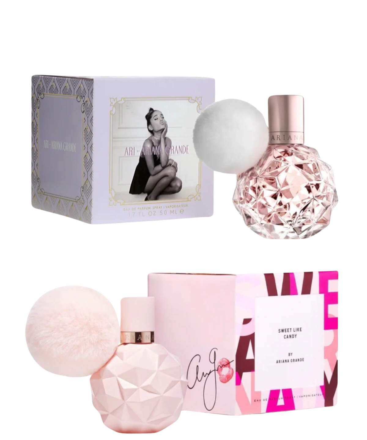 Ariana Grande Dúo 'Ari Clásico' + 'Sweet Like Candy' Eau de Parfum 100 mL | Perfumes para Dama