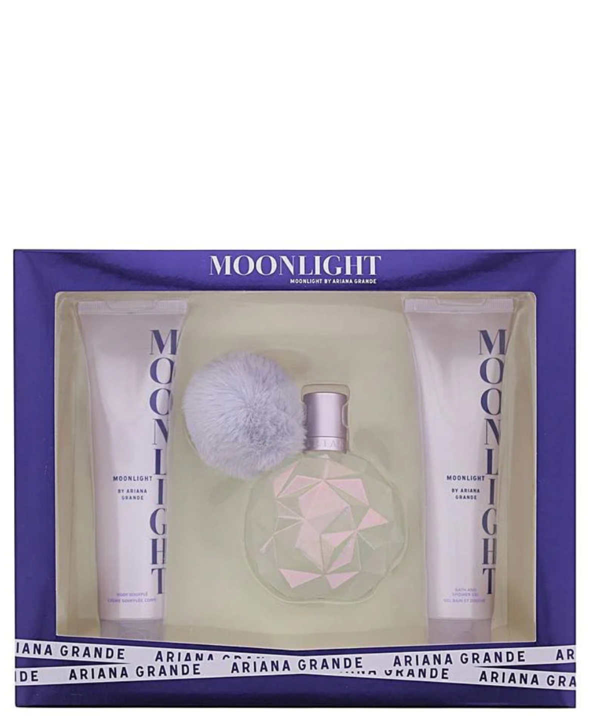 Ariana Grande 'Moonlight' Eau de Parfum 100 mL + Shower Gel + Body Lotion | Set de Regalo para Dama