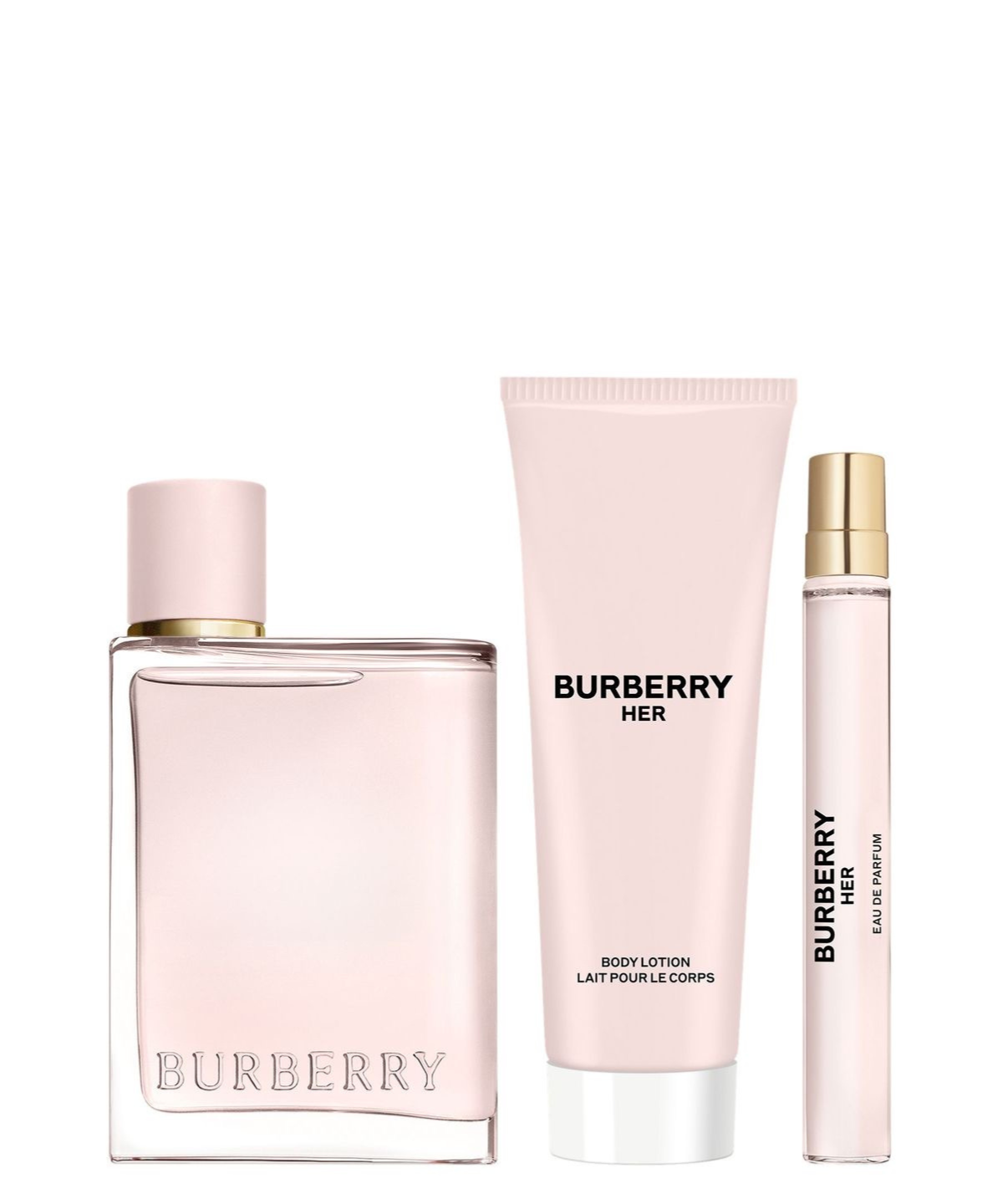 Burberry 'Her' Eau de Parfum 100 mL + Body Lotion + 10 mL | Set de Regalo para Dama