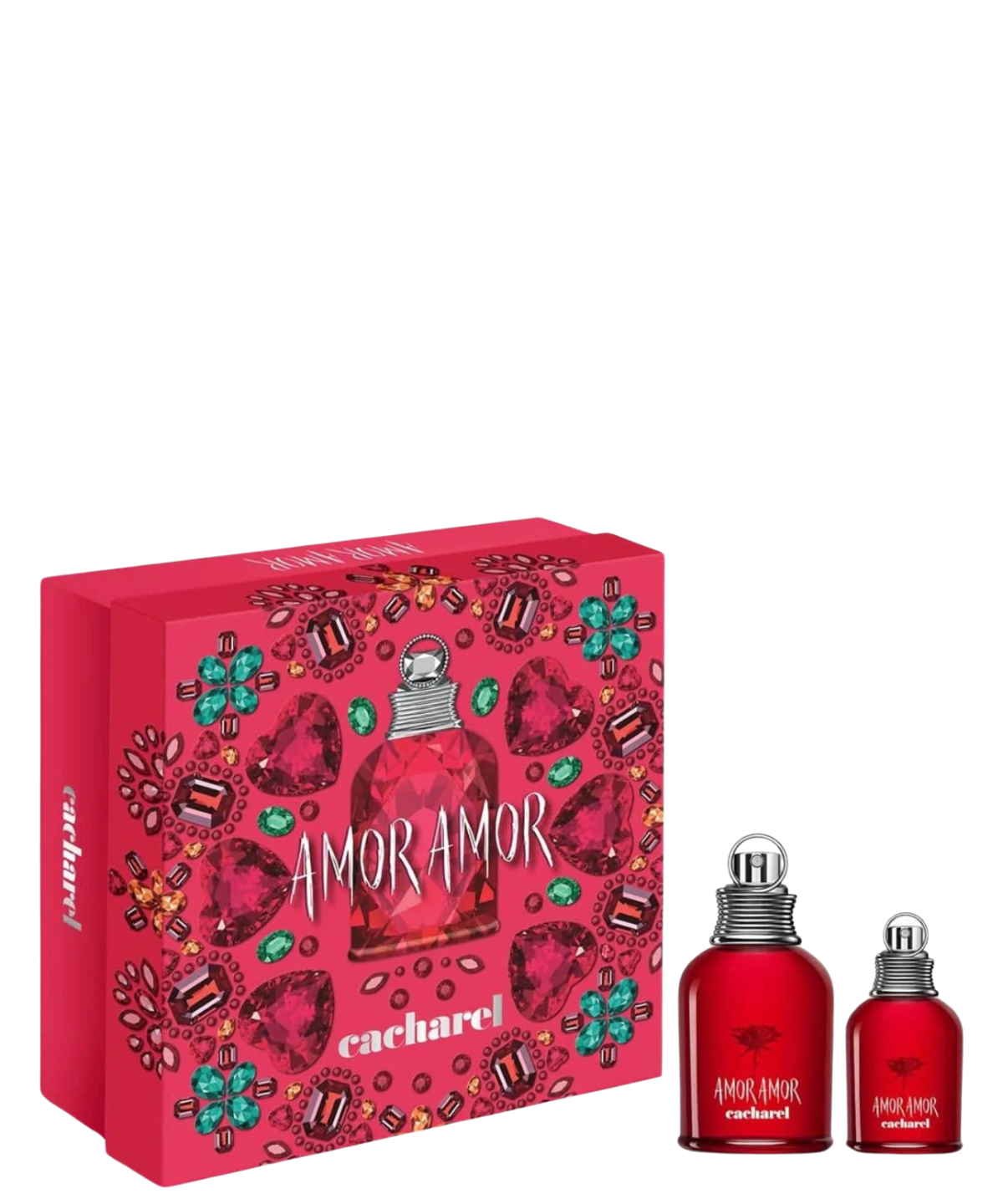 Cacharel 'Amor Amor' Eau de Toilette 100 mL + 5 mL Mini Deluxe | Set de Regalo para Dama