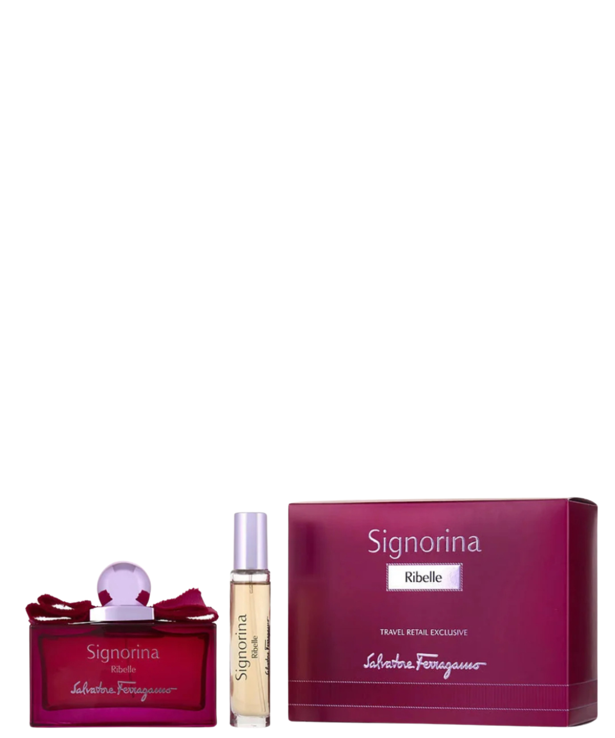 Salvatore Ferragamo 'Signorina Ribelle' Eau de Parfum 100 mL + 15 mL *Set Travel Exclusive* | Dama