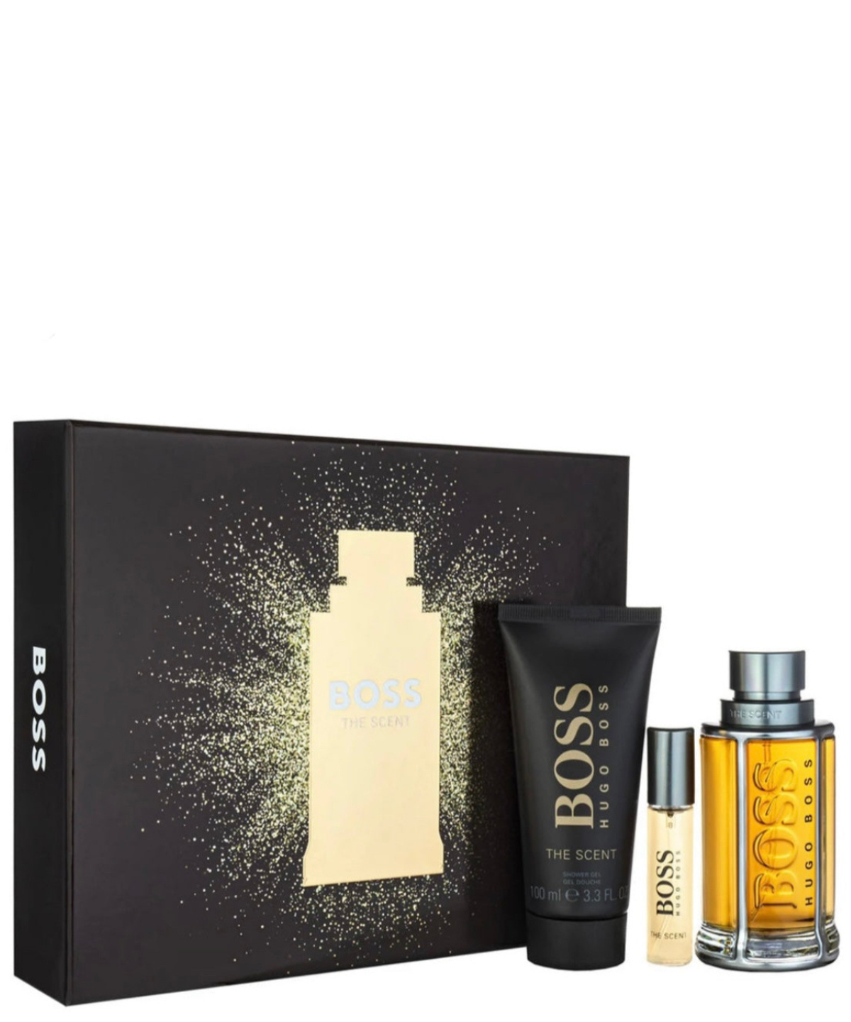Hugo Boss ‘The Scent’ Eau de Toilette 100 mL + Shower Gel + 10 mL | Set de Regalo para Caballero