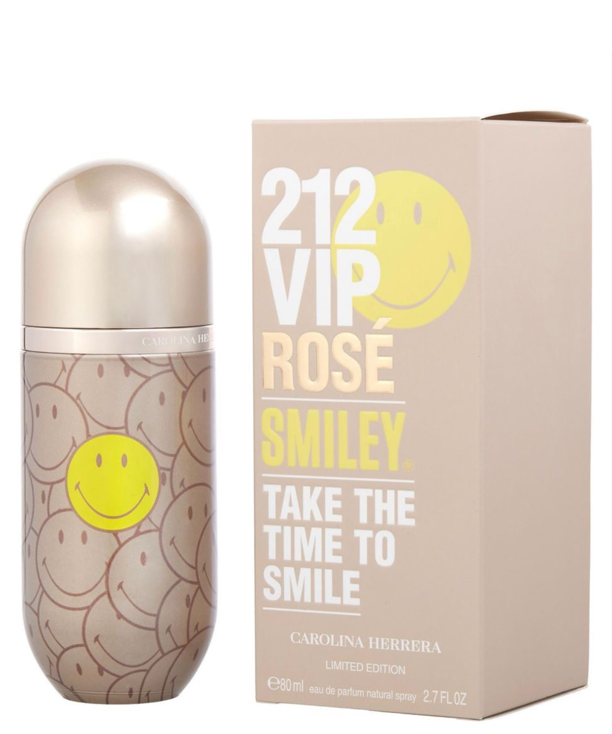 Carolina Herrera ‘212 VIP Rosé Smiley’ Eau de Parfum 80 mL | Perfume para Dama