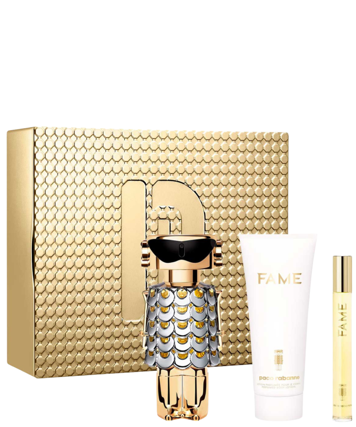 Paco Rabanne ‘Fame’ Eau de Parfum 80ml + Body Lotion + 10ml | Set de Regalo para Dama