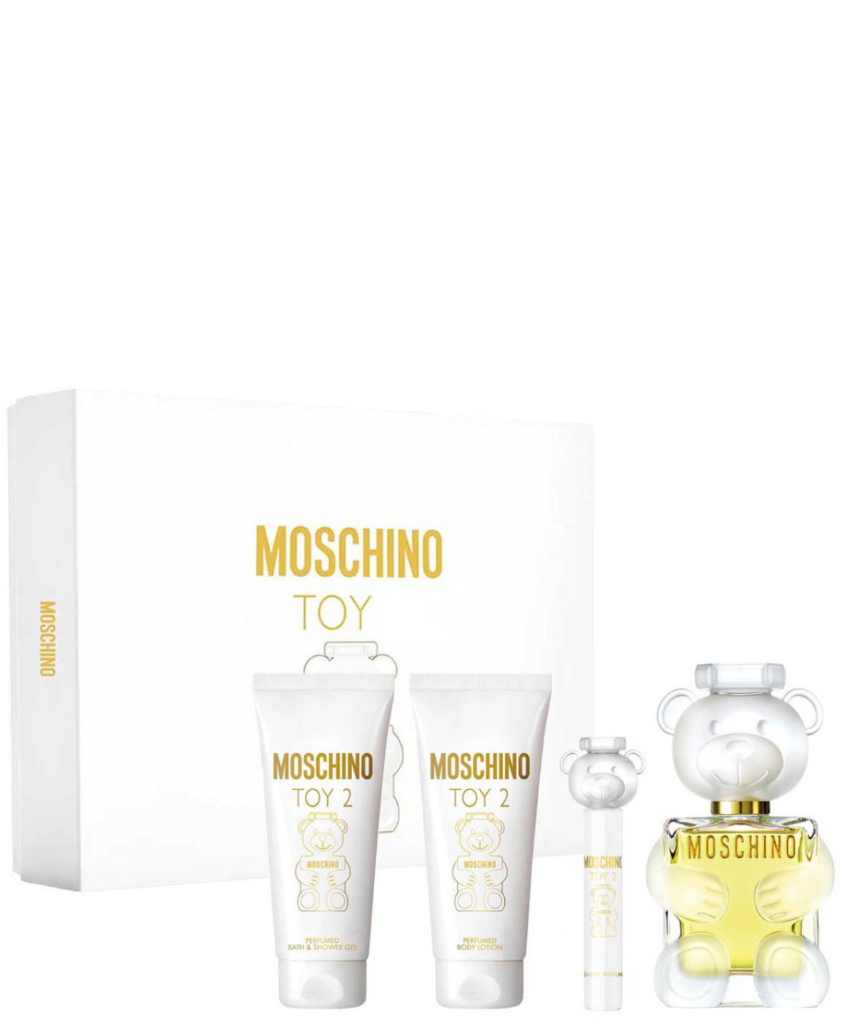 Moschino ‘Toy 2’ Eau de Toilette 100 mL + 10 mL + Shower Gel + Body Lotion | Set de Regalo para Dama