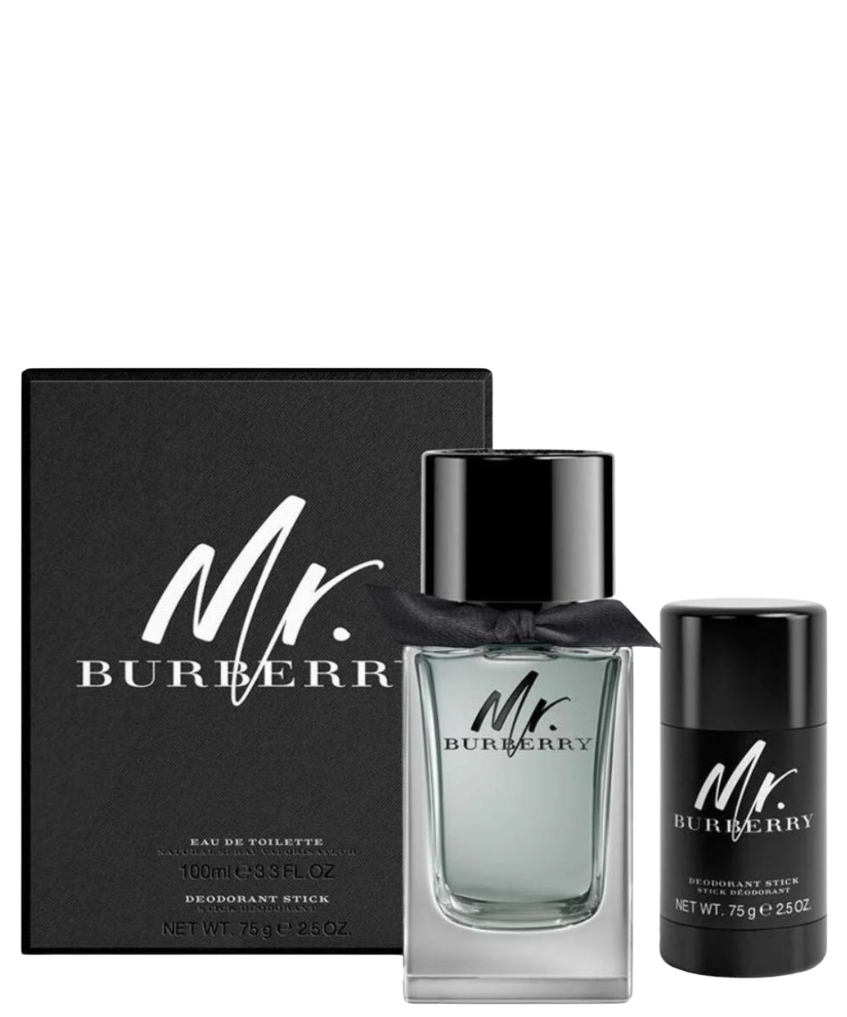 Burberry ‘Mr. Burberry’ Eau de Toilette 100 mL + Desodorante Stick | Set de Regalo para Caballero