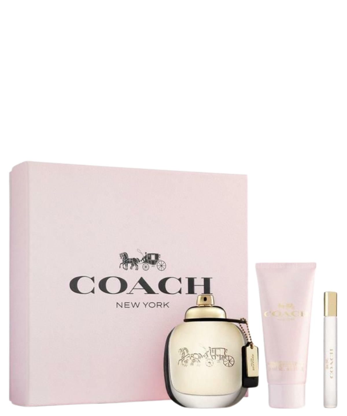 Coach ‘New York’ Eau de Parfum 100 mL + Body Lotion + 10 mL | Set de Regalo para Dama
