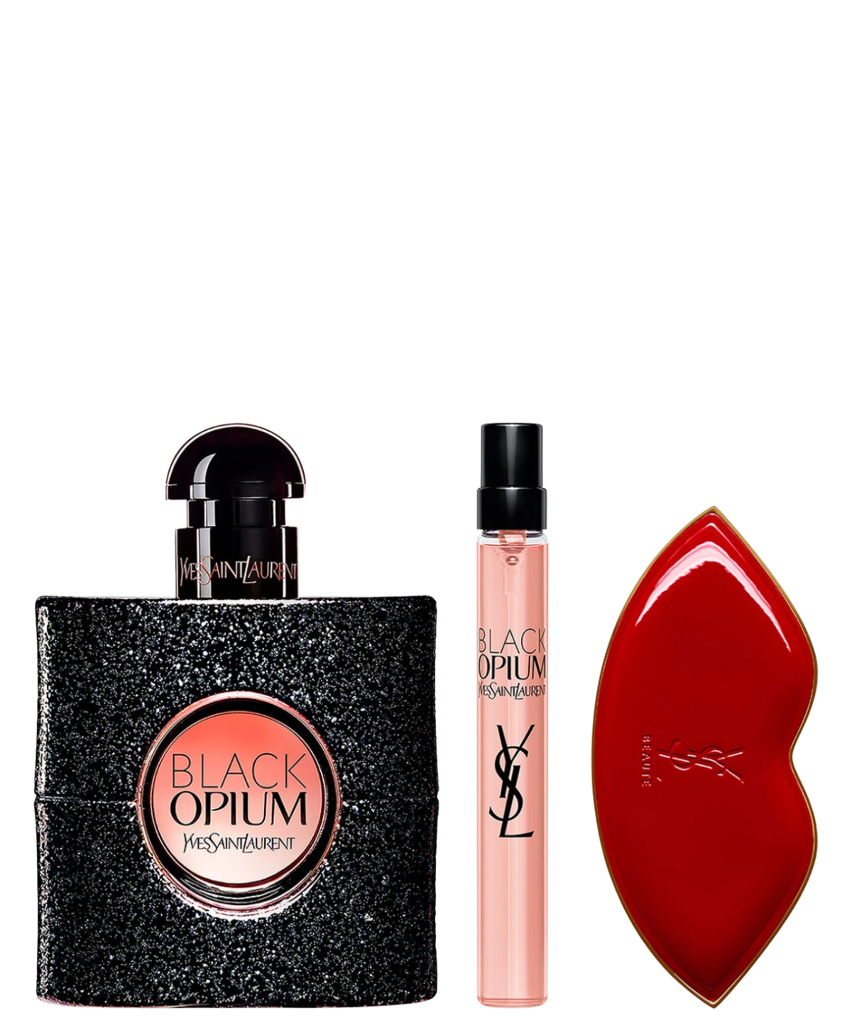 Yves Saint Laurent ‘Black Opium’ Eau de Parfum 50 mL + 10 mL + Espejo | Set de Regalo para Dama *Edición Limitada* *Pre-Order*