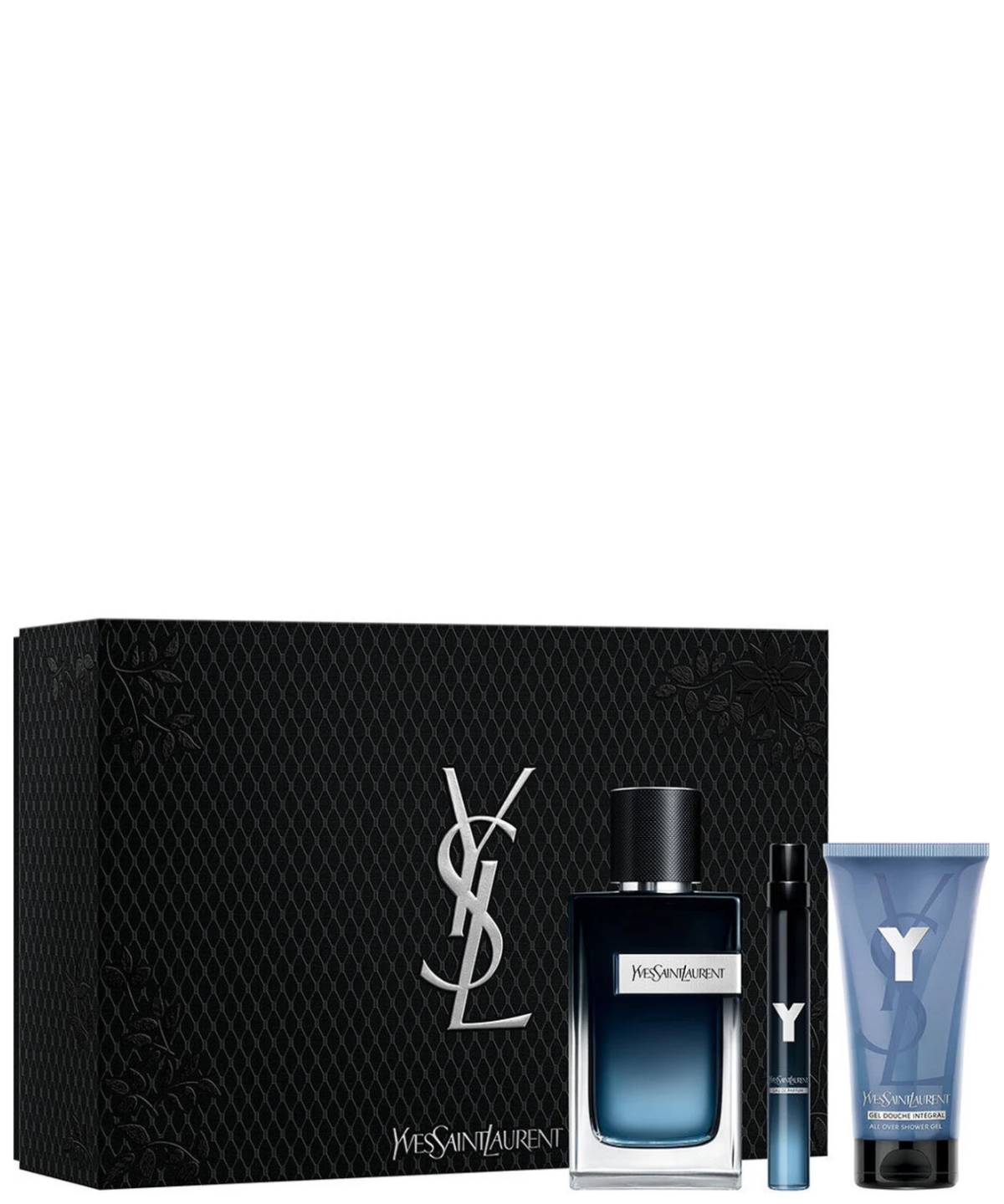 Yves Saint Laurent ‘Y’ Eau de Parfum 100 mL + 10 mL + Gel de ducha 50 mL | Set de Regalo para Caballero *Edición Limitada* *Pre-Order*