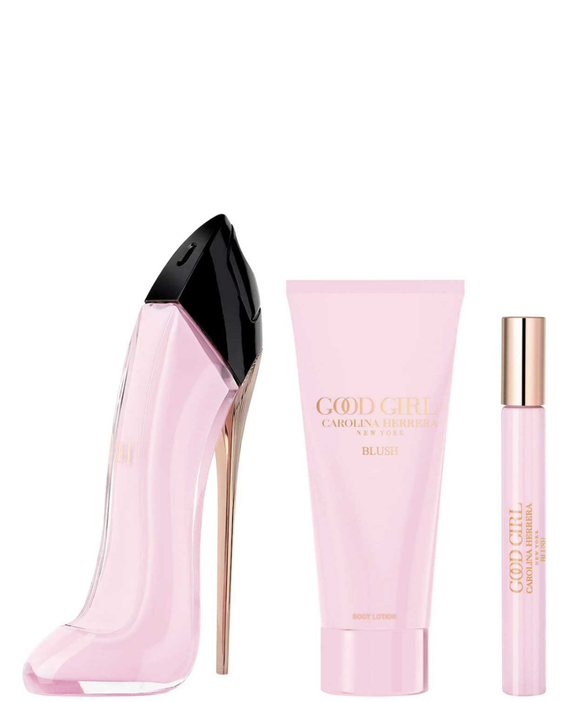 Carolina Herrera ‘Good Girl Blush’ Eau de Parfum 80 mL + Body Lotion + 10 mL | Set de Regalo para Dama *Edición Limitada* *Holiday Set*
