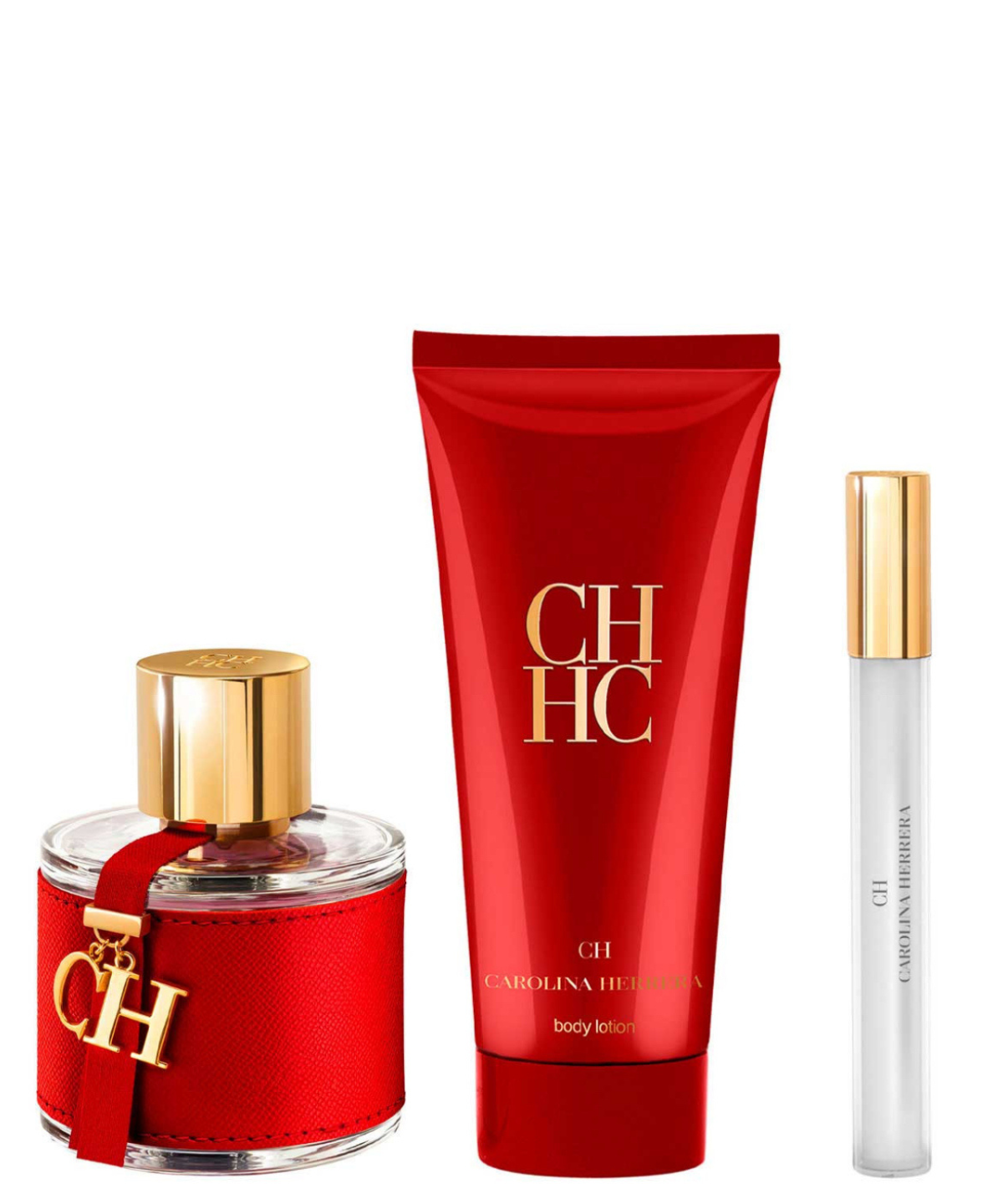Carolina Herrera ‘CH’ Eau de Toilette 100 mL + Body Lotion + 10 mL | Set de Regalo para Dama *Edición Limitada* *Holiday Set*
