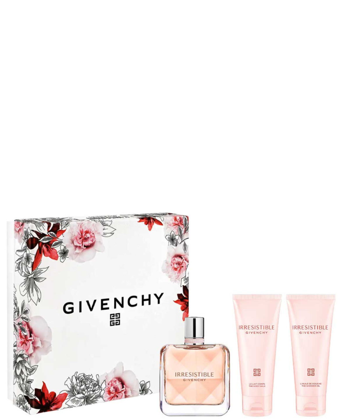 Givenchy ‘Irresistible’ Eau de Parfum 100 mL + Body Milk + Shower Gel | Set de Regalo para Dama