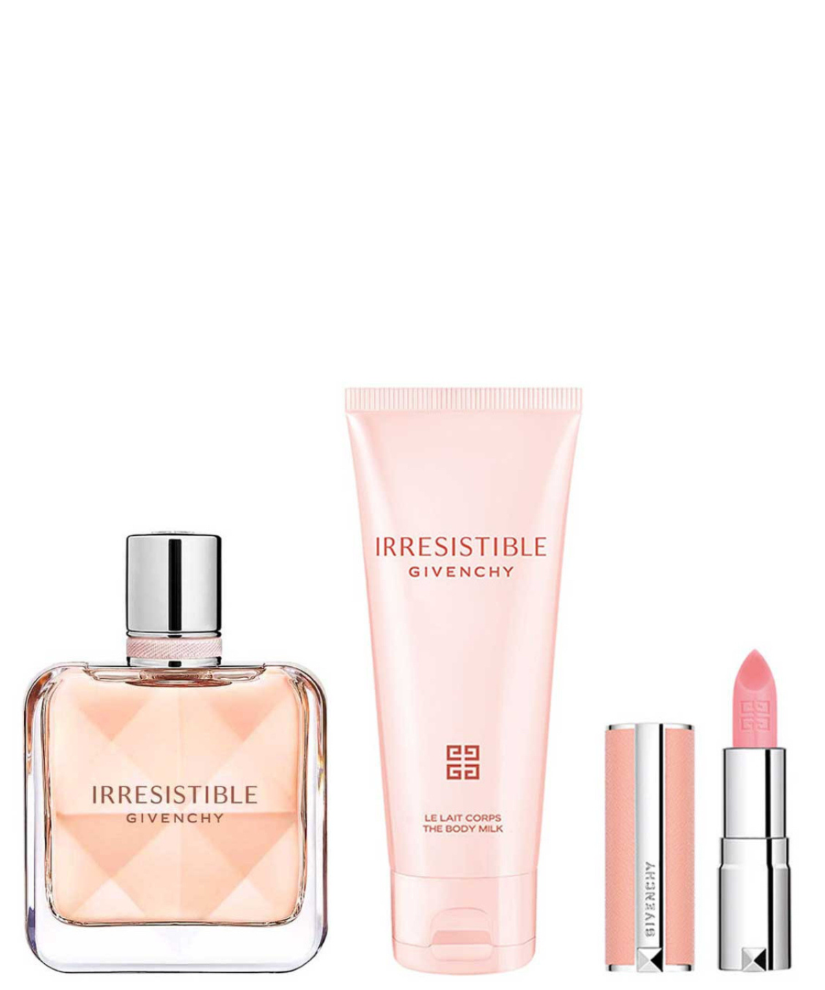 Givenchy ‘Irresistible’ Eau de Parfum 50 mL + Body Milk + Lipstick | Set de Regalo para Dama