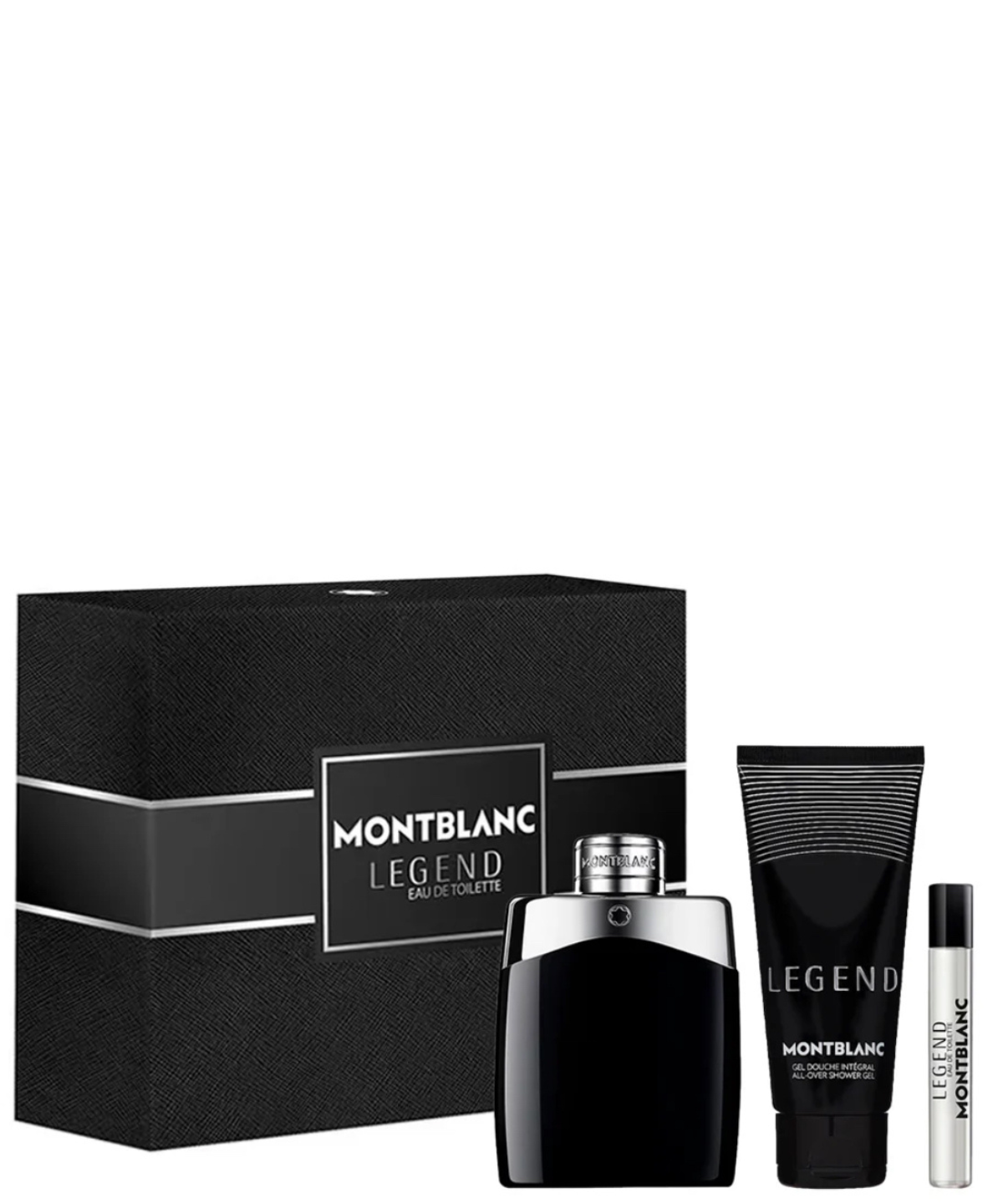 Mont Blanc ‘Legend’ Eau de Toilette 100 mL + Shower Gel + 7.5 mL | Set de regalo para Caballero