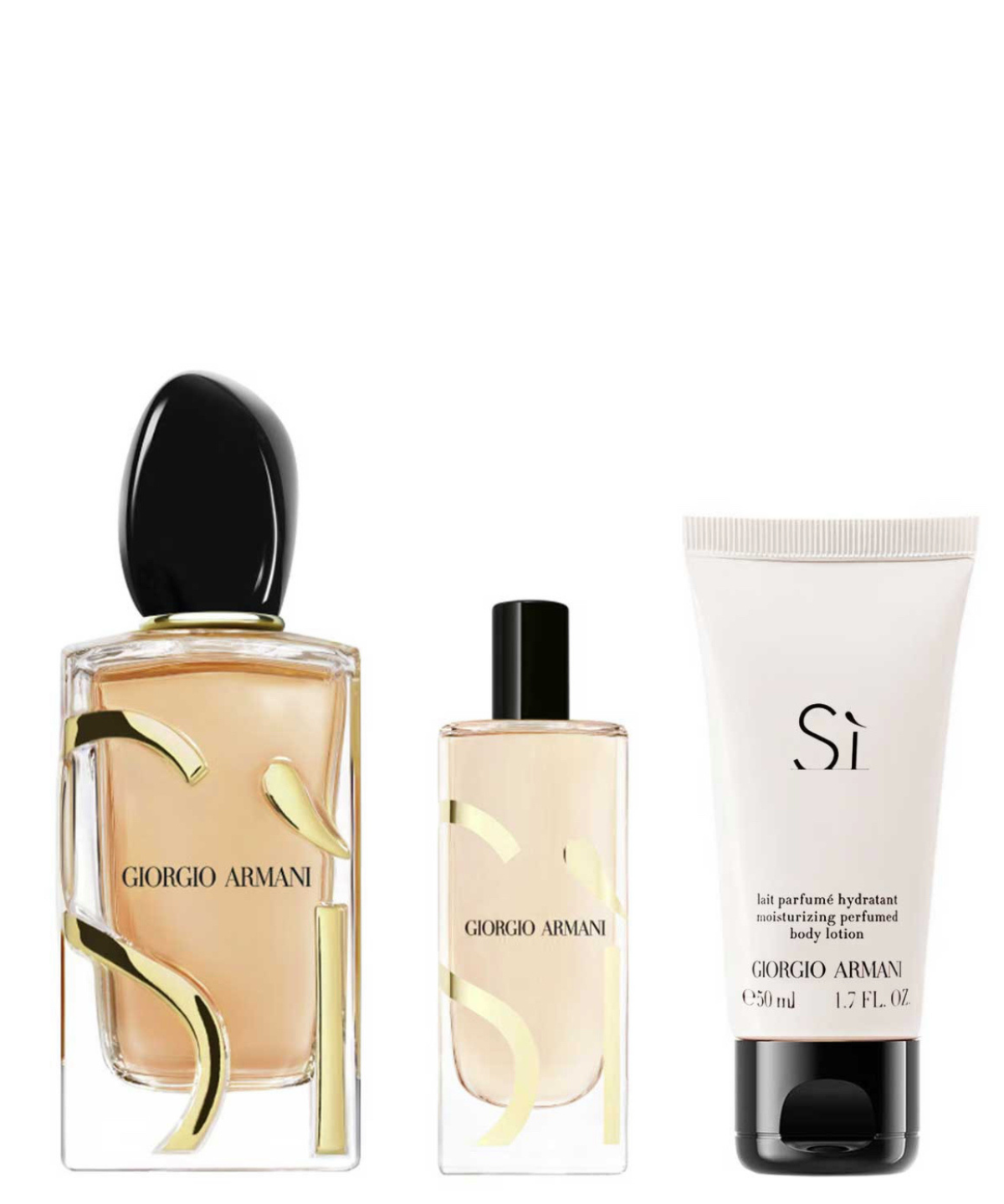 Giorgio Armani ‘Sì’ Eau de Parfum 100 mL + Body Lotion + 15 mL | Set de regalo para Dama