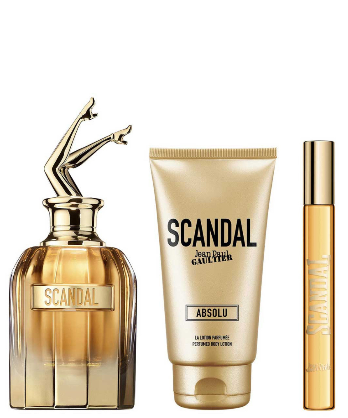 Jean Paul Gaultier ‘Scandal Absolu’ Eau de Parfum 100ml + Body Lotion + 10ml | Set de Regalo para Dama