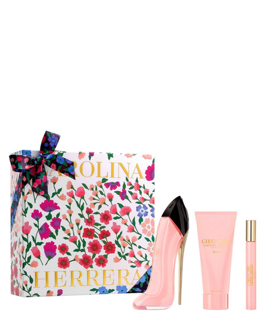 Carolina Herrera ‘Good Girl Blush’ Eau de Parfum 80 mL + Body Lotion + 10 mL | Set de regalo para Dama