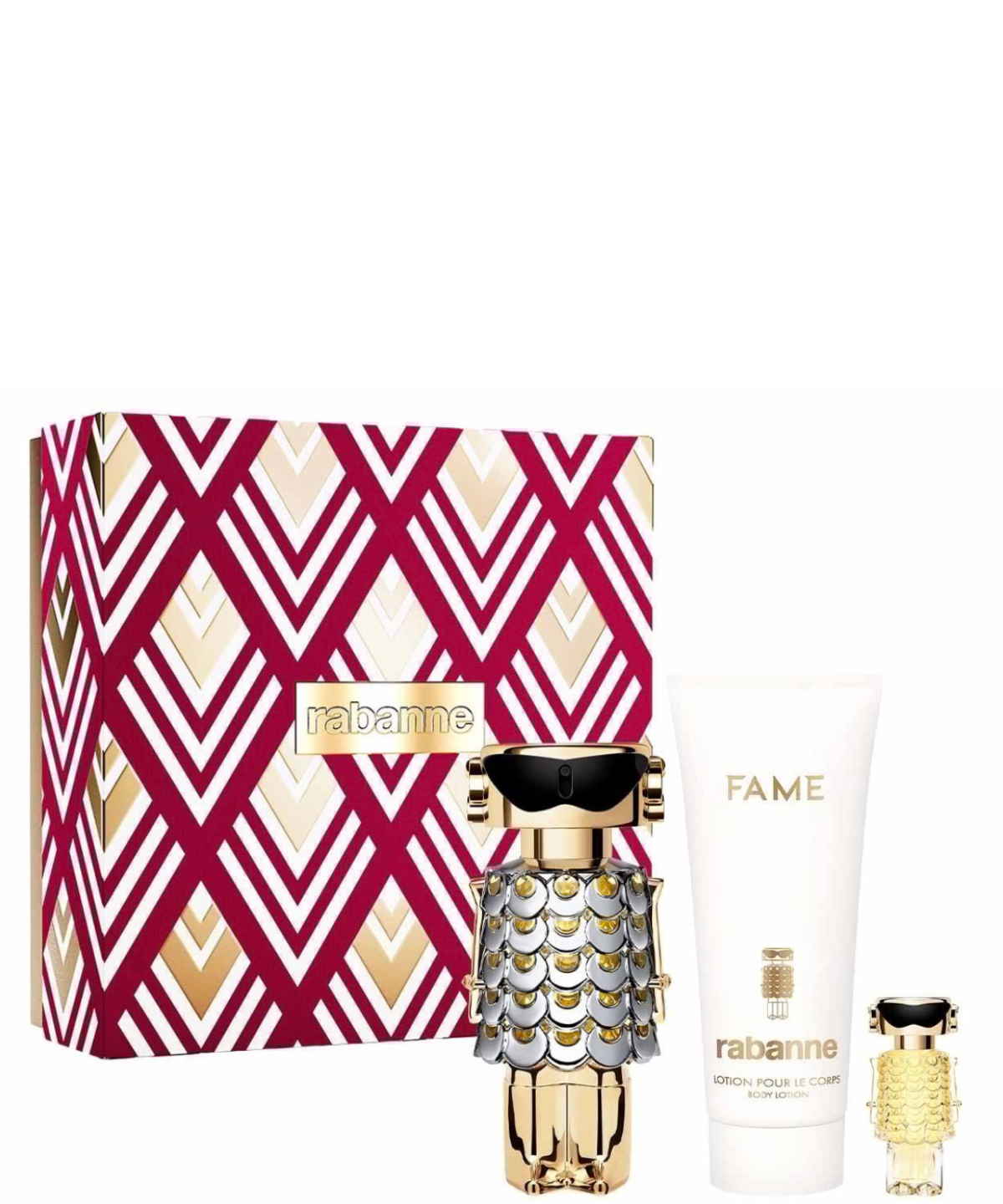 Paco Rabanne ‘Fame’ Eau de Parfum 80 mL + Body Lotion + 4 mL | Set de Regalo para Dama