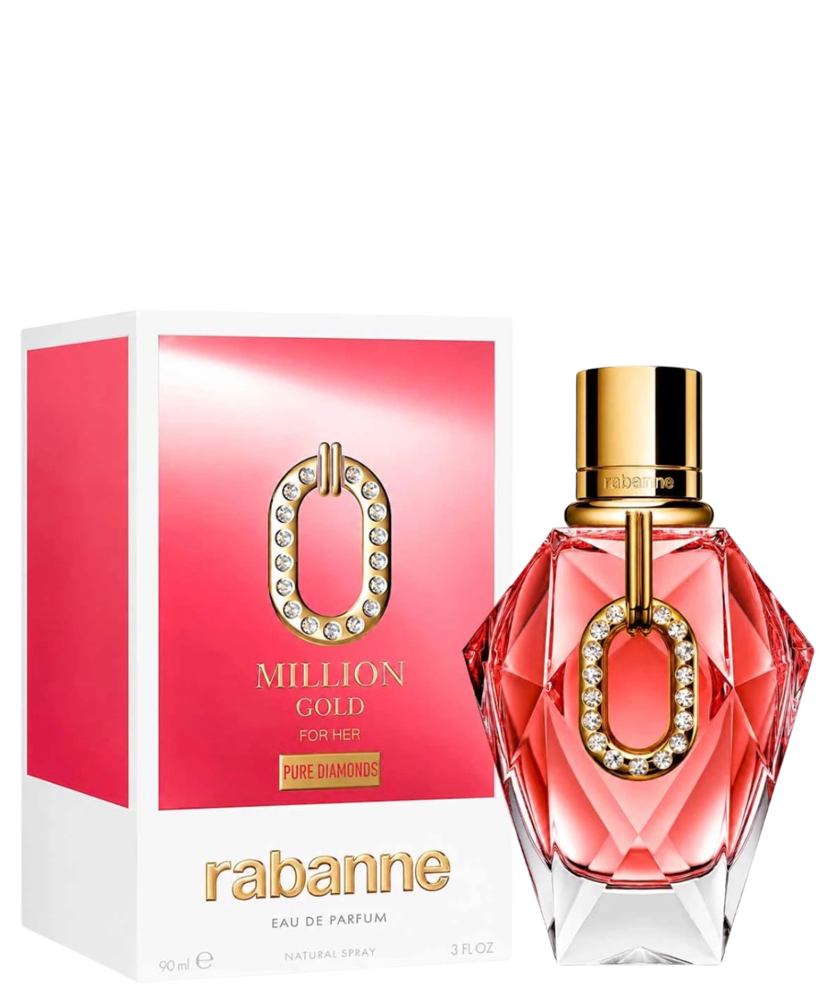 Paco Rabanne ‘Million Gold For Her Pure Diamonds’ Eau de Parfum 90 mL | Perfume para Dama
