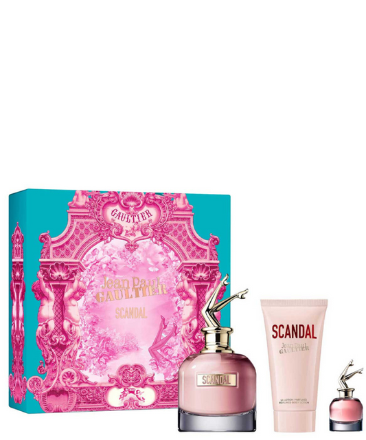 Jean Paul Gaultier ‘Scandal’ Eau de Parfum 80 mL + Body Lotion + 6 mL | Set de regalo para Dama