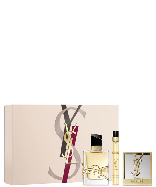 Yves Saint Lauren ‘Libre’ Eau de Parfum 50 mL + 10 mL + Espejo | Set de regalo para Dama *Pre-Order*