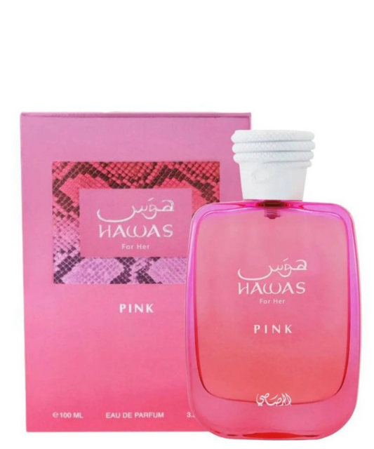 Rasasi ‘Hawas Pink’ Eau de Parfum 100 mL | Perfume para Dama