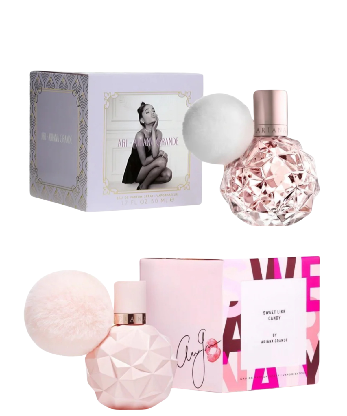 Ariana Grande Dúo 'Ari Clásico' + 'Sweet Like Candy' Eau de Parfum 100ml