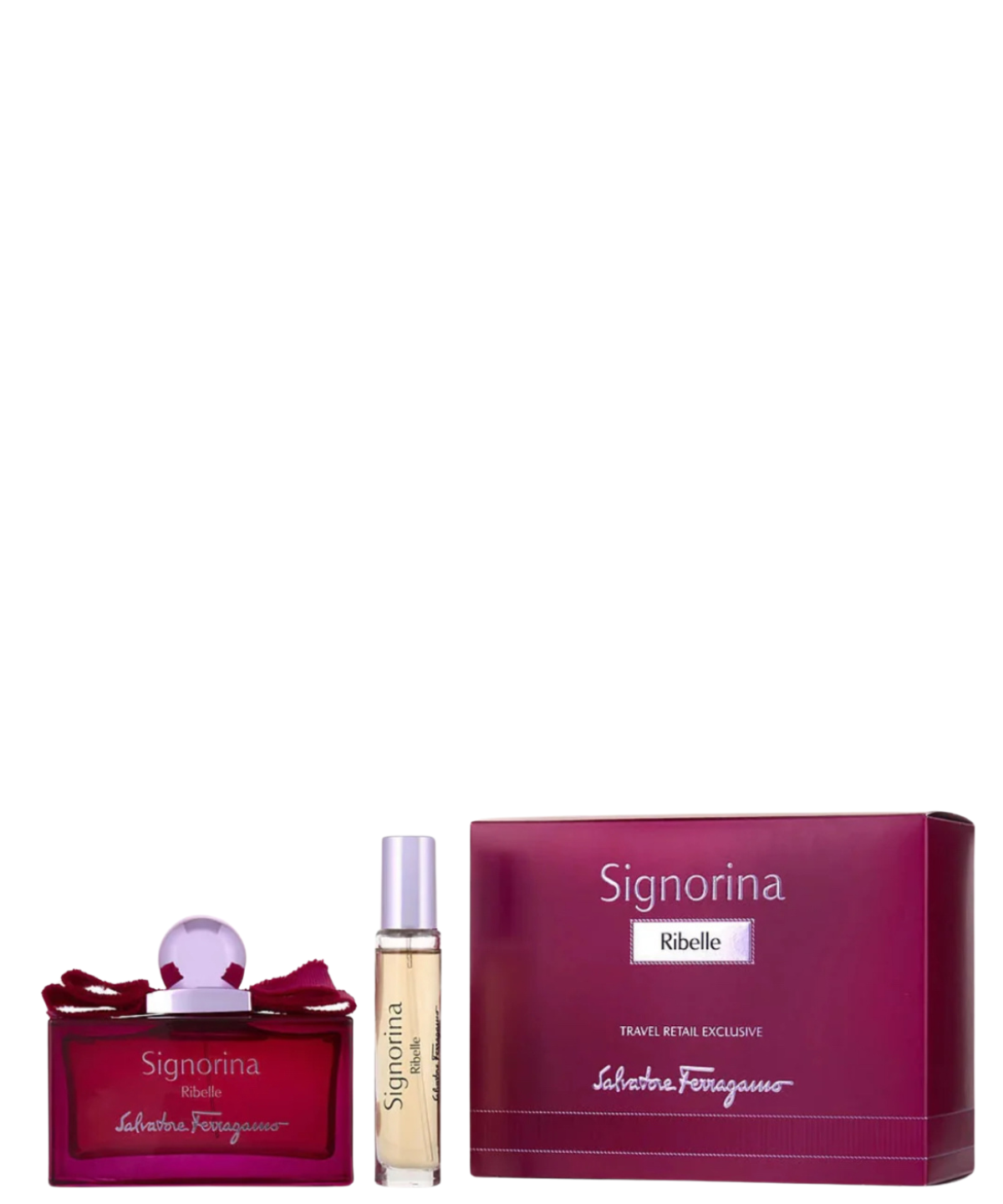 Salvatore Ferragamo 'Signorina Ribelle' Eau de Parfum *Set Travel Exclusive* 100ml + 15ml