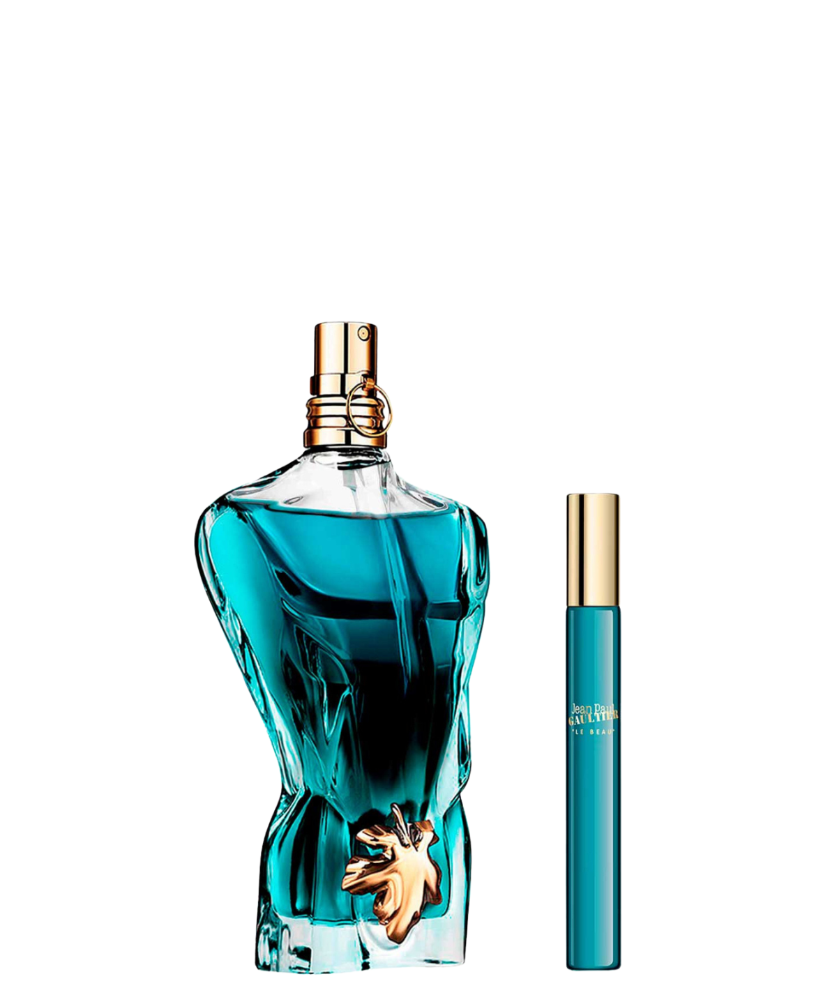 Jean Paul Gaultier ‘Le Beau’ Eau de Toilette 125 mL + 10 mL | Set de regalo para Caballero *Estuche Navidad*