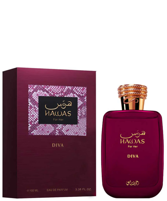 Hawas ‘Diva’ Eau de Parfum 100 mL | Perfume para Dama