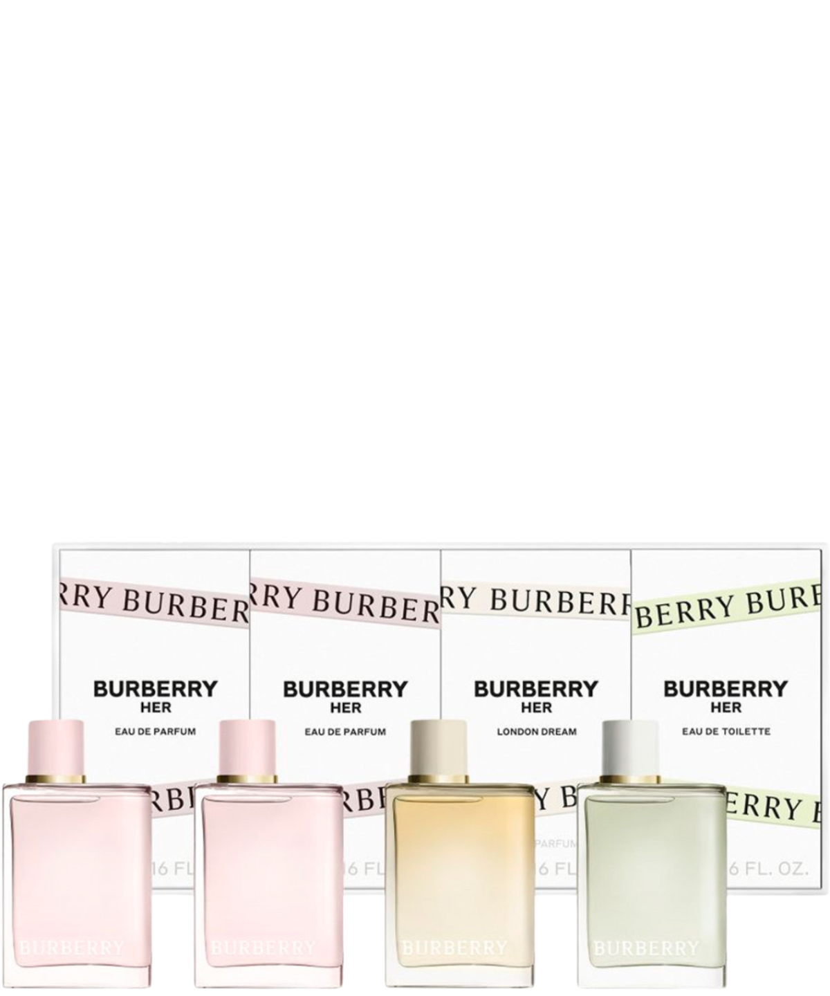 Burberry 'Her' *Set de 4 Piezas Minis* *Pre-Order*