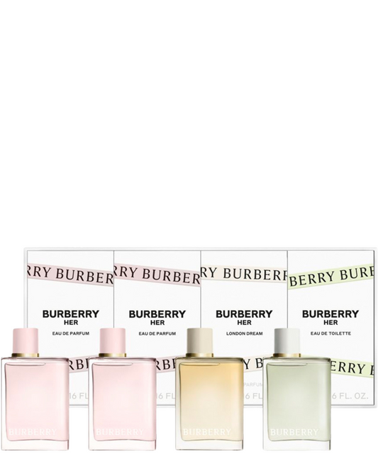 Burberry 'Her' *Set de 4 Piezas Minis* *Pre-Order*