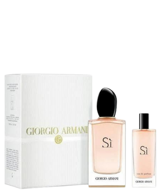 Giorgio Armani ‘Sì’ Eau de Parfum *Set Travel Exclusive* 100ml + 15ml | Perfumes para Dama