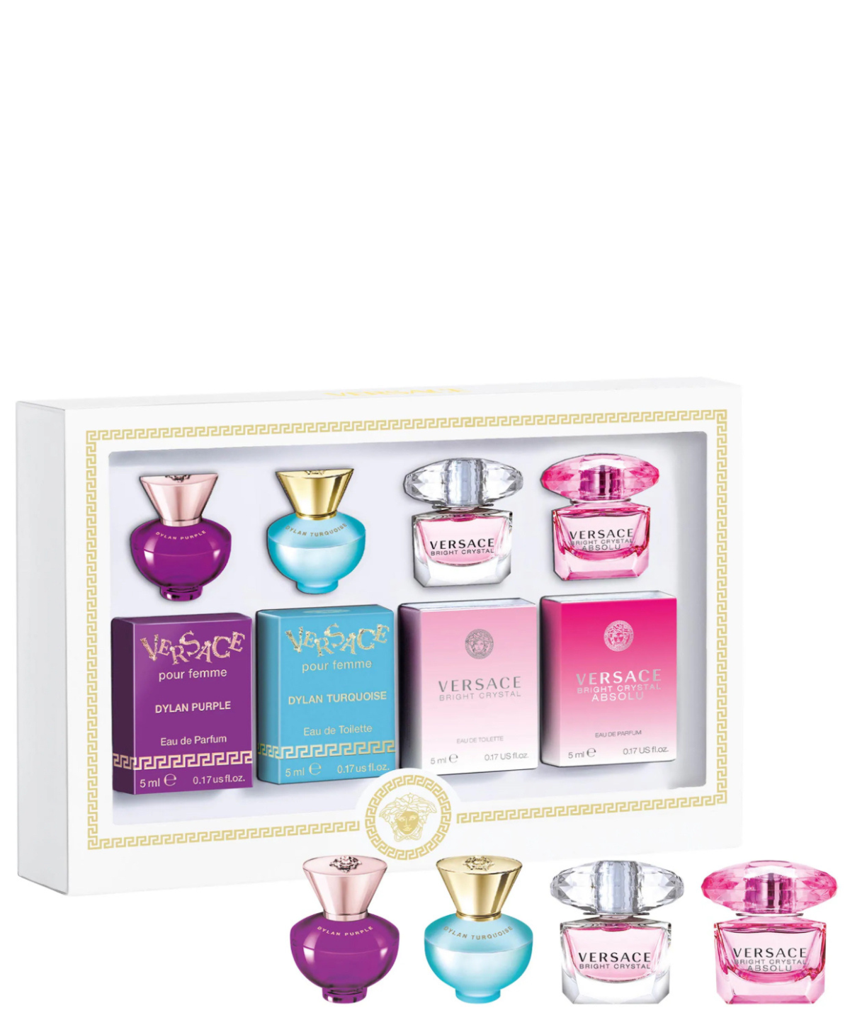 Versace Women’s Mini Perfume Coffret Set | Dama *Pre-Order*