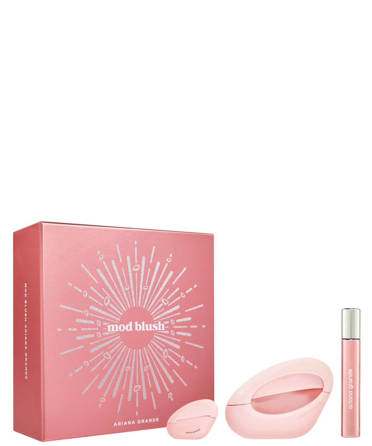 Ariana Grande ‘Mod Blush’ Eau de Parfum 100ml + 10ml + 7.5 Mini Deluxe | Set de Regalo para Dama *Edición Limitada* *Pre-Order*