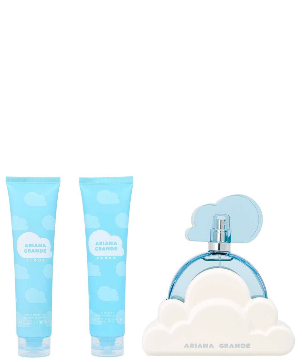 Ariana Grande 'Cloud' Eau de Parfum 100 mL + Body Lotion + Shower Gel | Set de Regalo para Dama