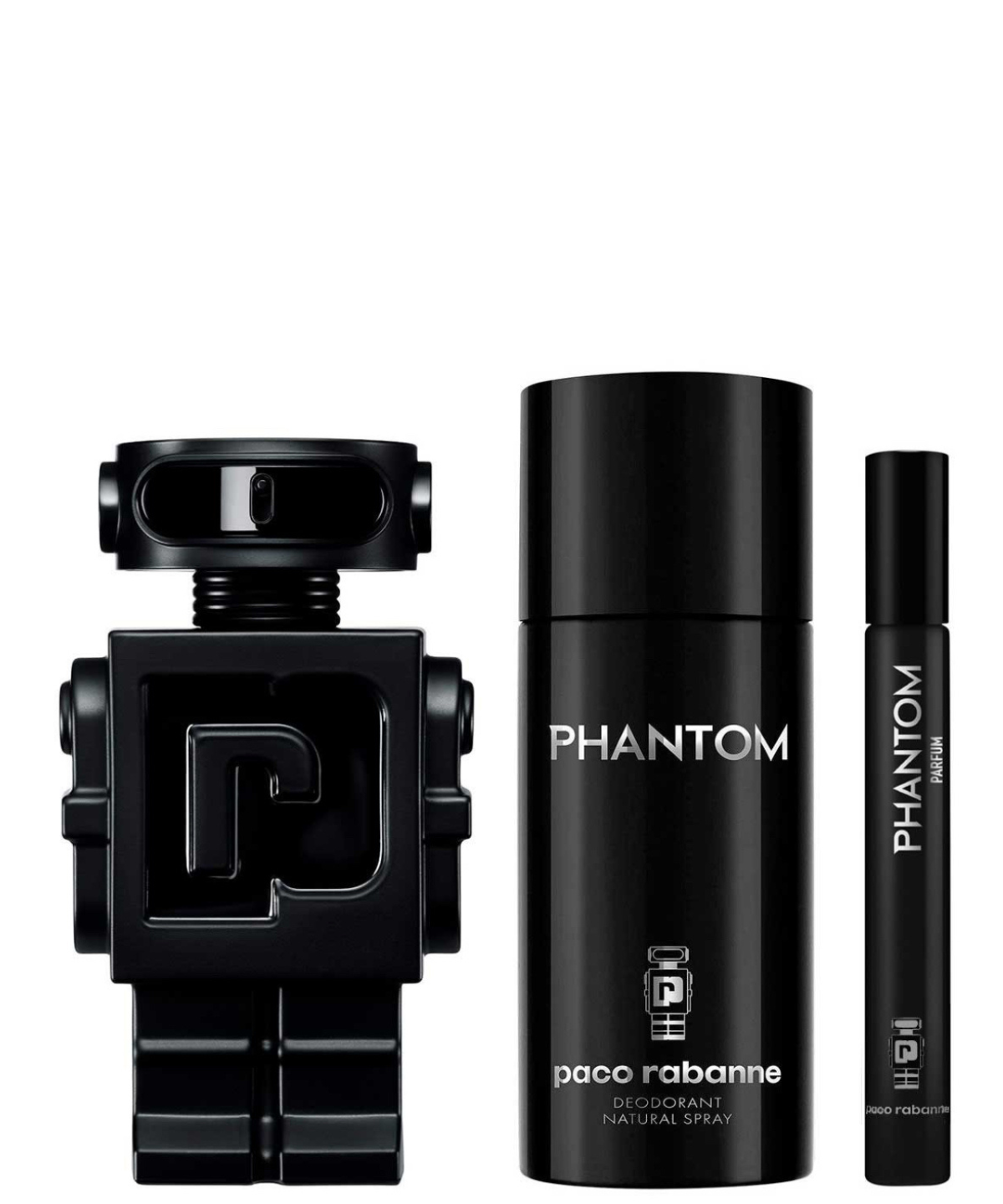 Paco Rabanne Phantom’ Parfum 100ml + Desodorante + 10ml | Set de Regalo para Caballero