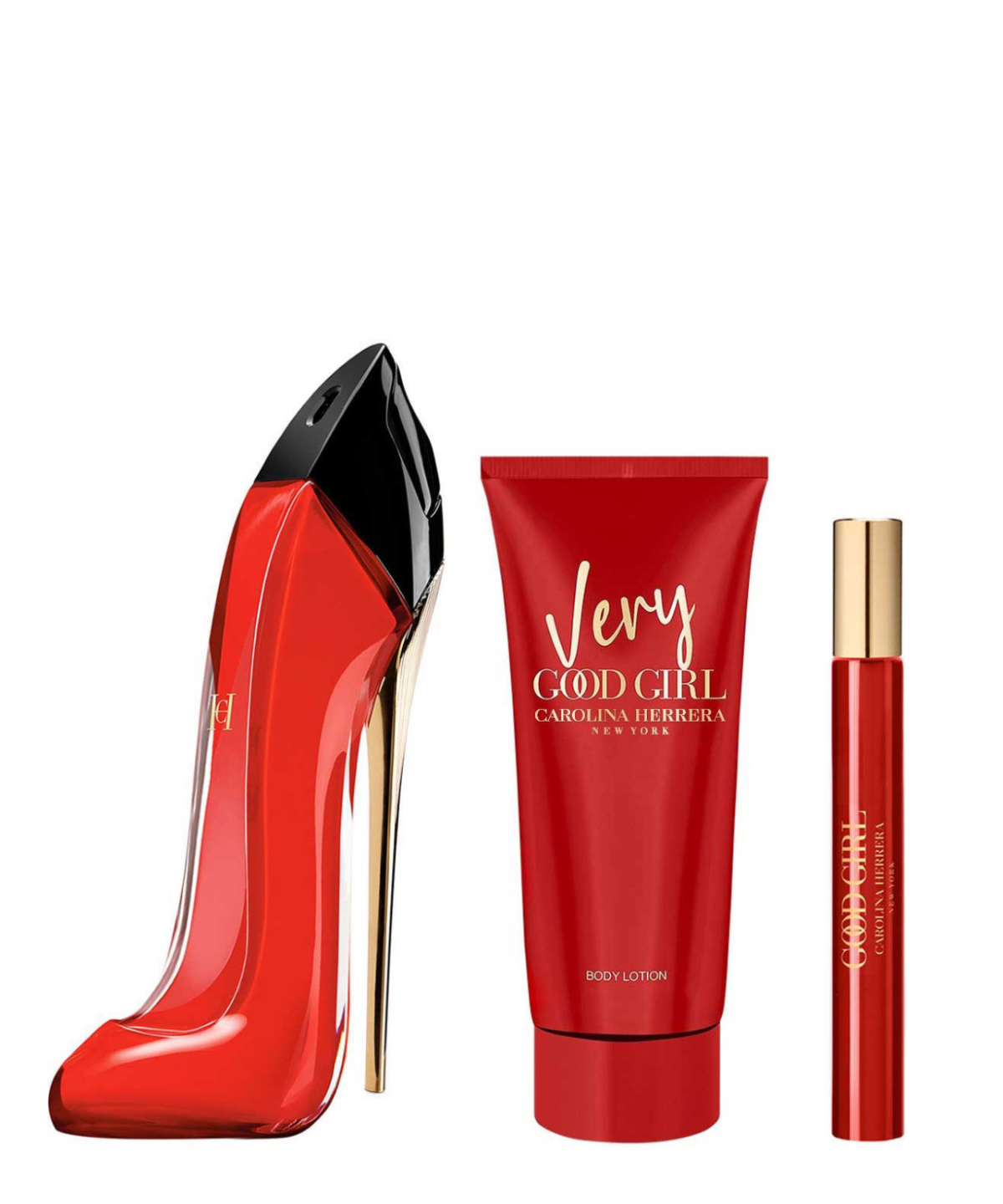 Carolina Herrera ‘Very Good Girl’ Eau de Parfum 80 mL + Body Lotion + 10 mL | Set de Regalo para Dama *Edición Limitada* *Holiday Set*