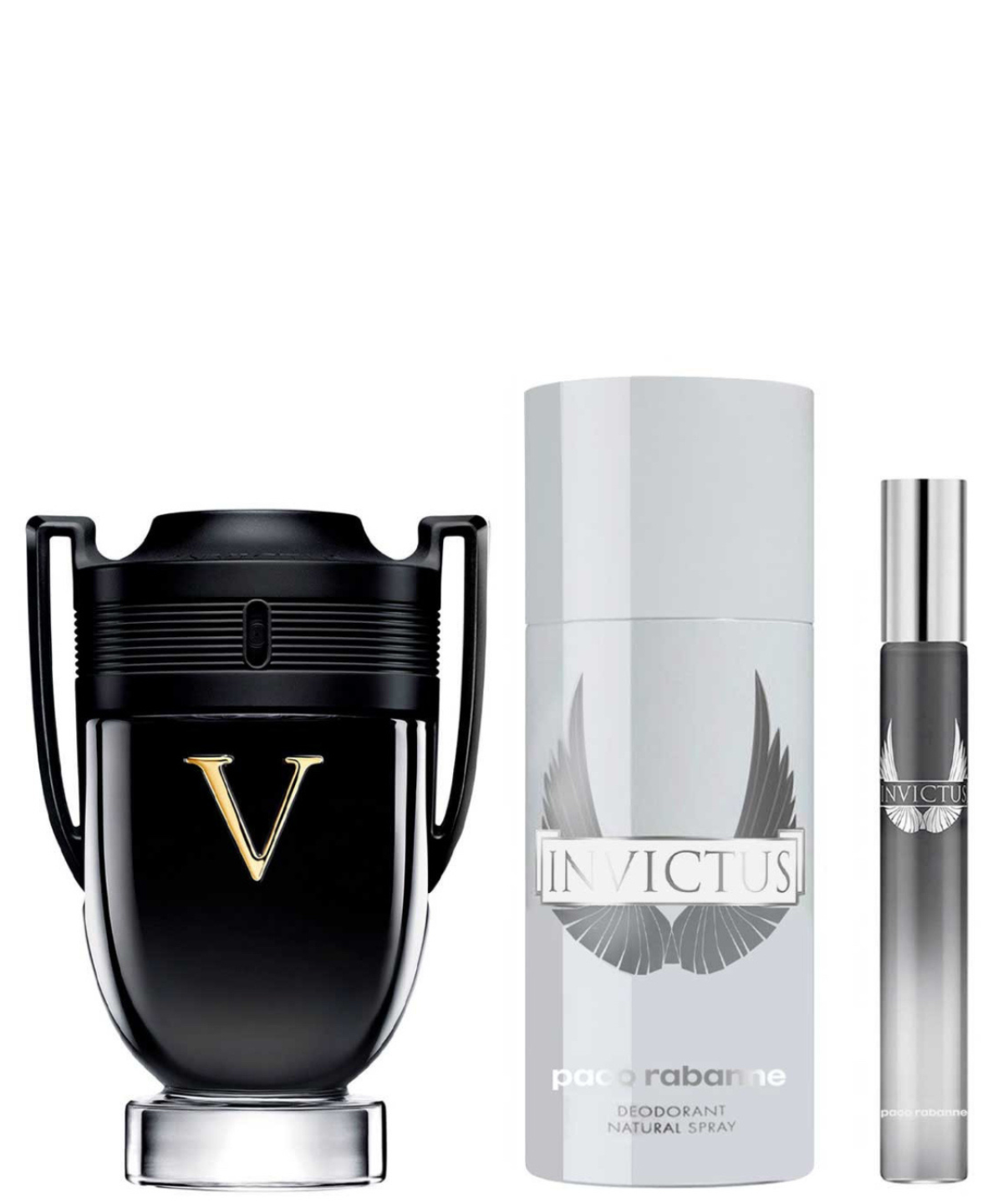 Paco Rabanne ‘Invictus Victory’ Eau de Parfum 100ml + Desodorante + 10ml | Set de Regalo para Caballero