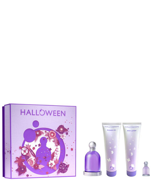 Jesus del Pozo ‘Halloween’ Eau de Toilette 100ml + Shower Gel + Body Lotion + 5ml Mini Deluxe | Set de Regalo para Dama